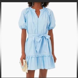Hyacinth House Light Blue Mini Gwen Dress